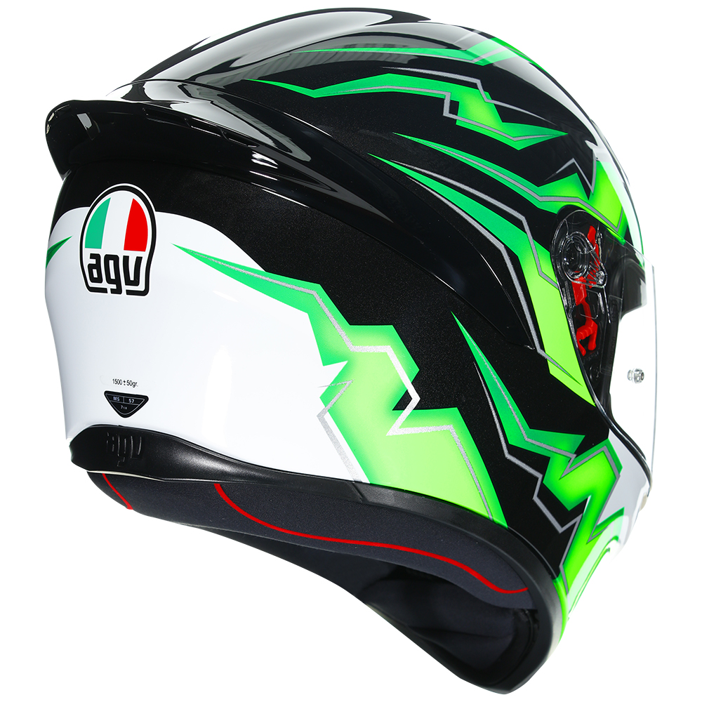 AGV K1 Road Helmet Kripton Black/Green