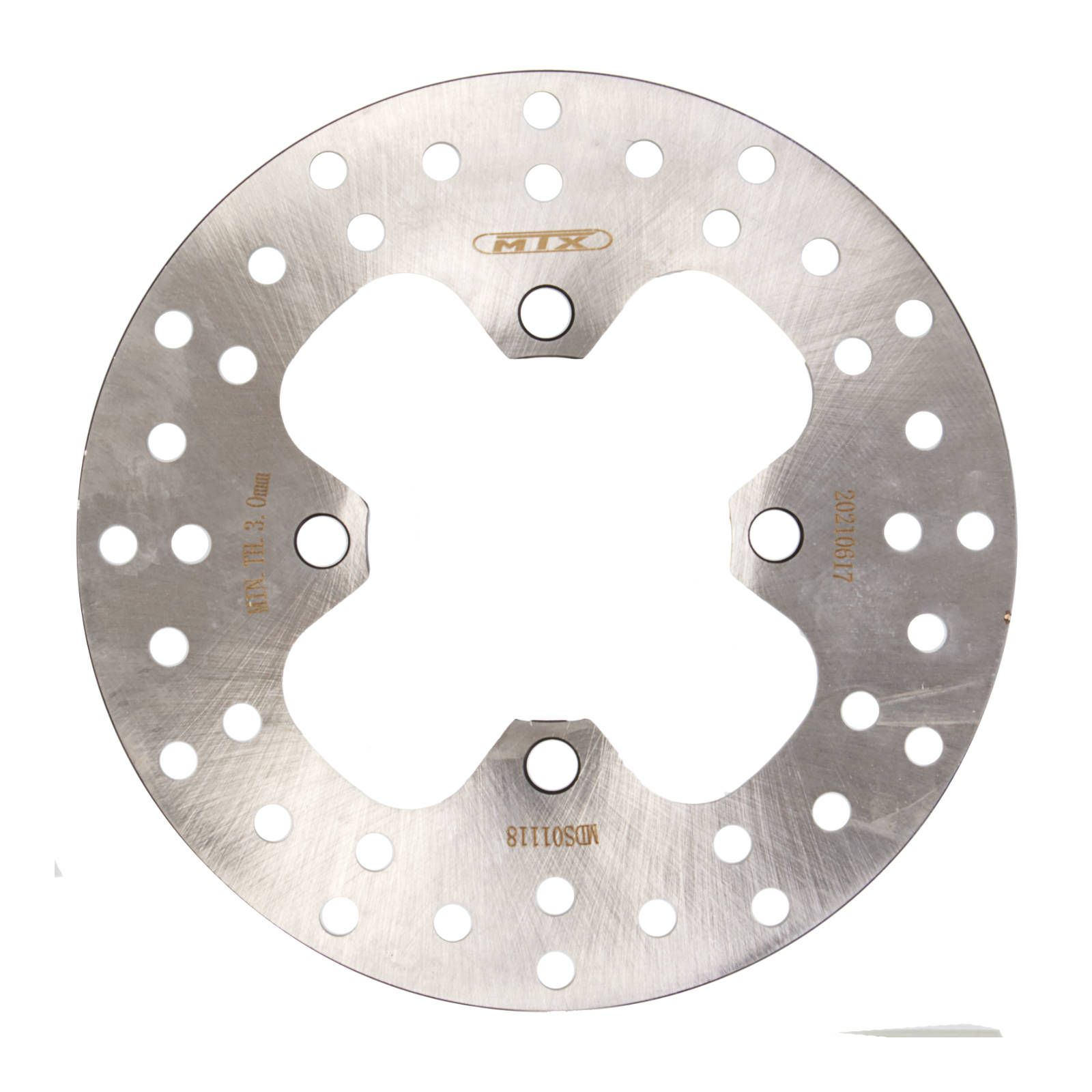 MTX BRAKE DISC SOLID TYPE - FRONT - Image 1