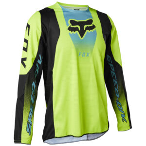 Fox 360 Dier Youth Yellow Motocross Jersey - Image 1