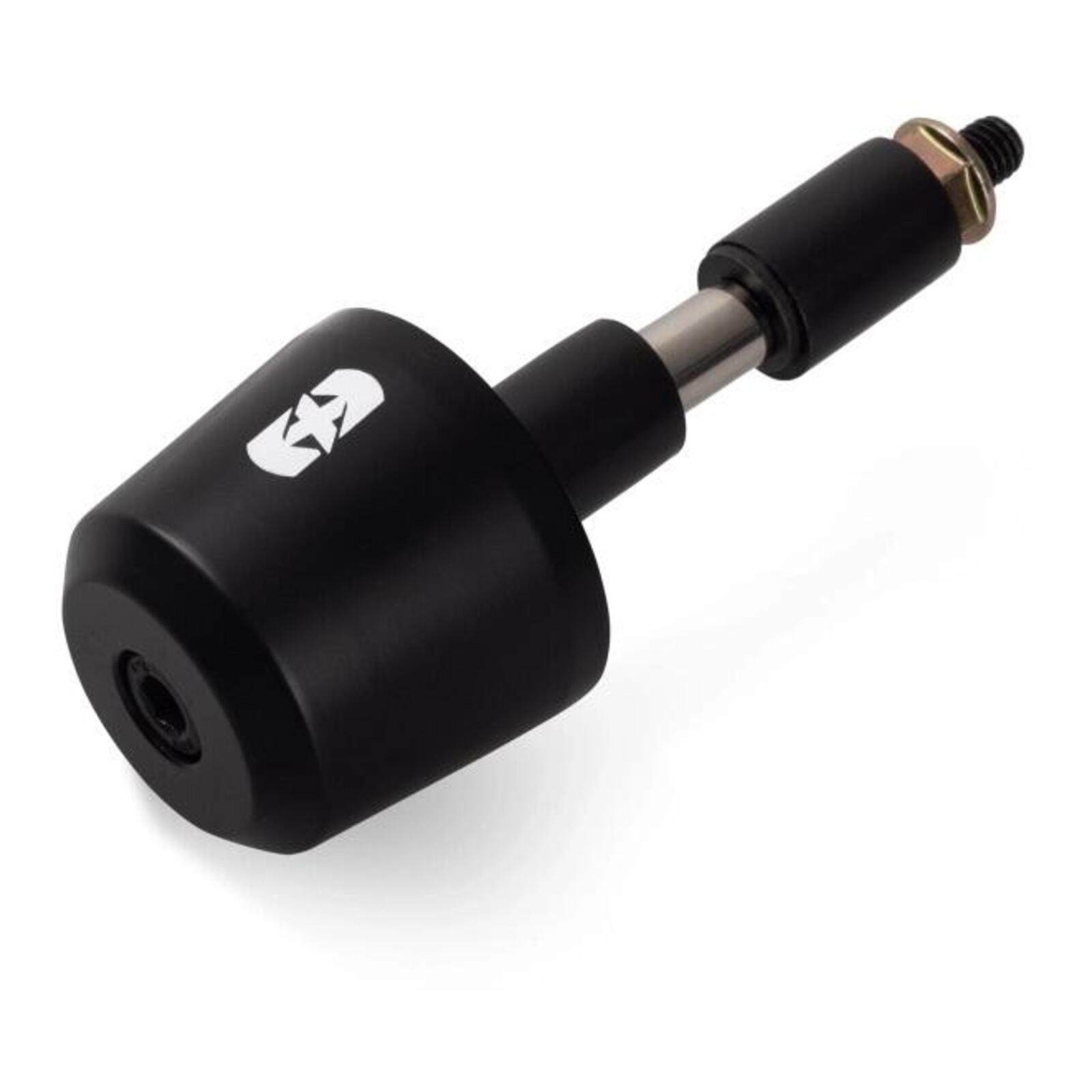 Oxford Bar End Weights CS255 Carbon Steel 255g - Matte - Image 1