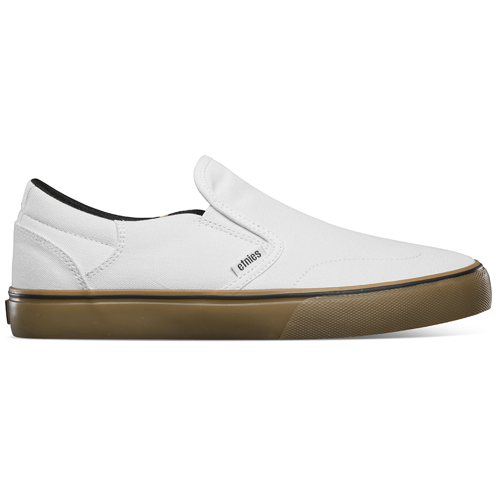 Etnies Marana Slip Shoes White/Gum