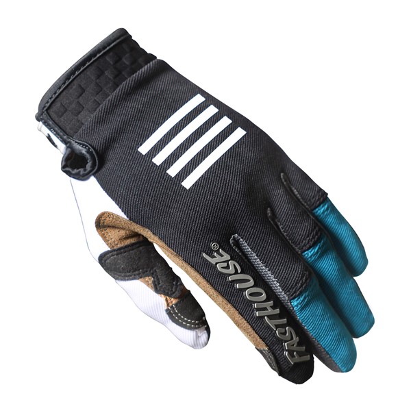 Fasthouse Speed Style Mod Motocross Gloves White/Black/Marine