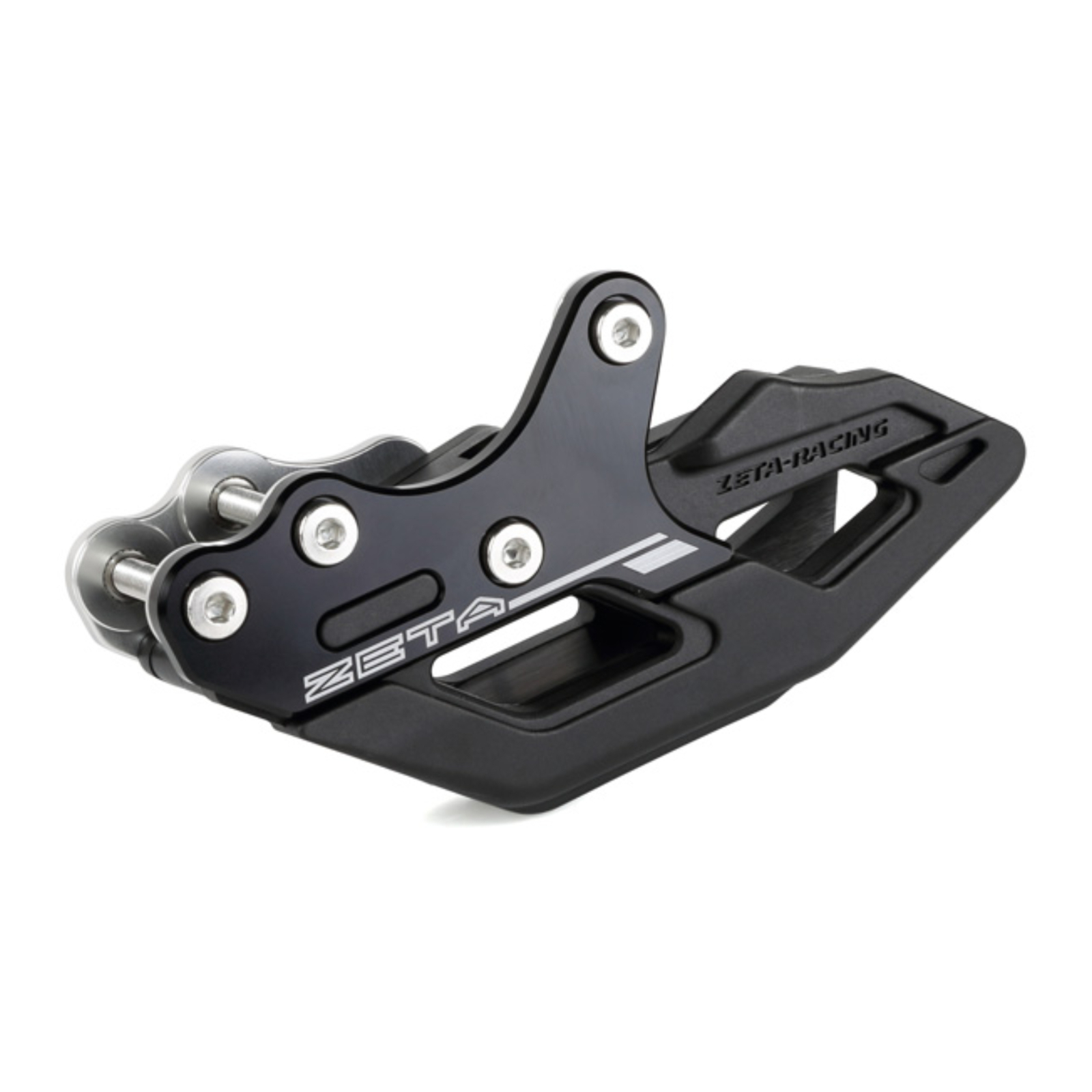 Zeta Chain Guide KX250 '21-, KX450 '19-, KX250X/450X '21- - Black - Image 1