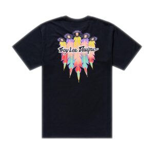 Troy Lee Designs Feather Tee Black/Black - Image 4
