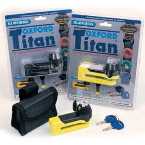 OXFORD TITAN 10MM DISC LOCK - CHR - Image 4