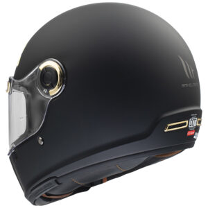 MT Jarama Road Helmet Matte Black - Image 5