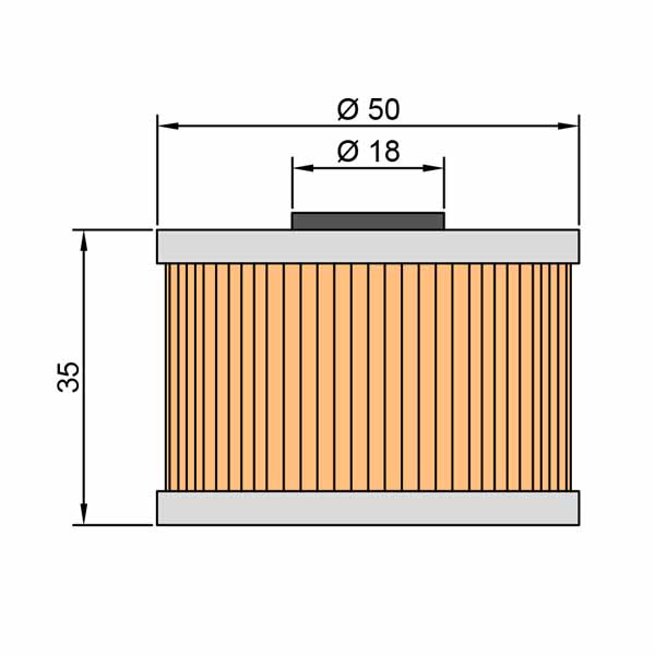 OIL FILTER YAMA HF303 COF203