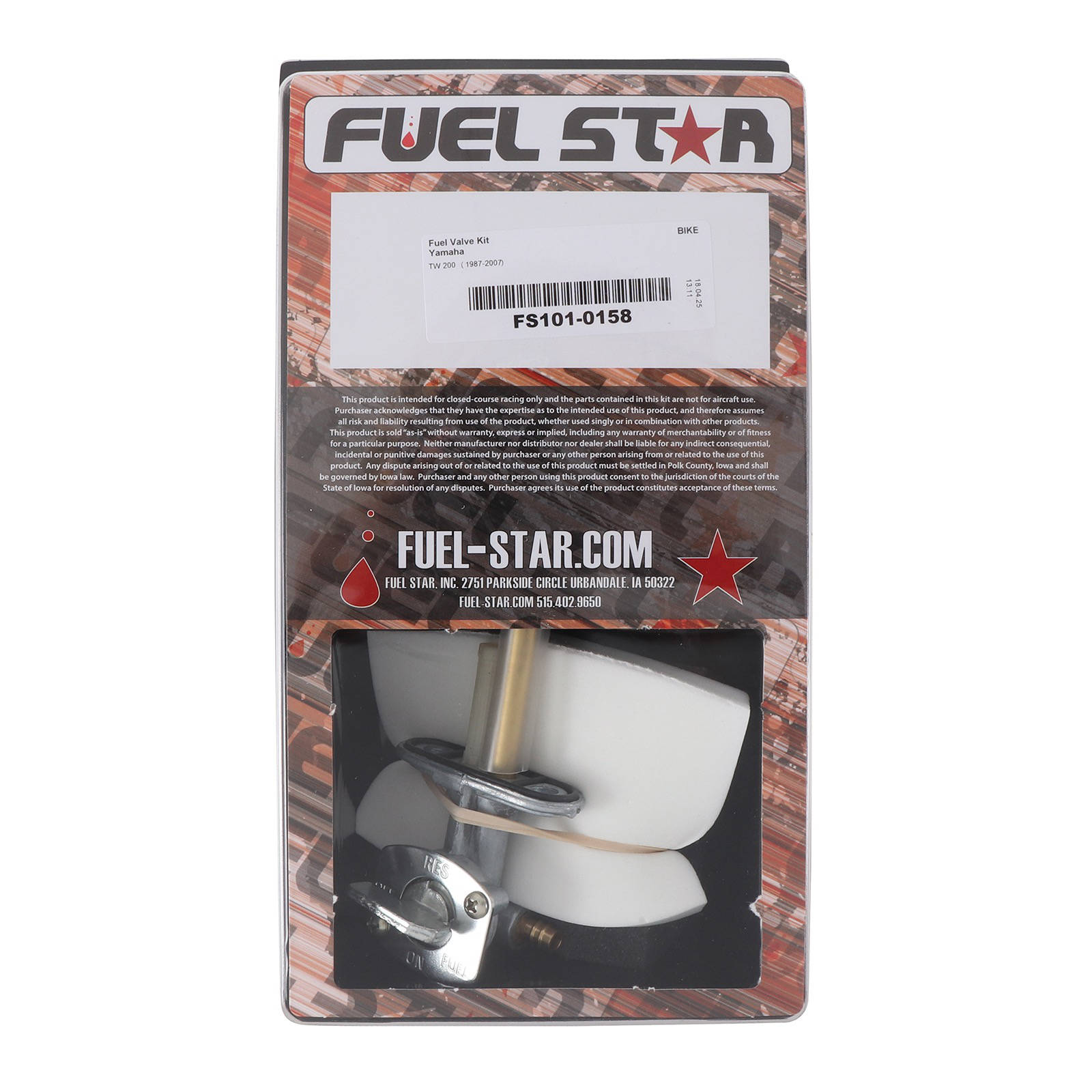All Balls Racing Fuel Tap Kit (FS101-0158) - Image 1