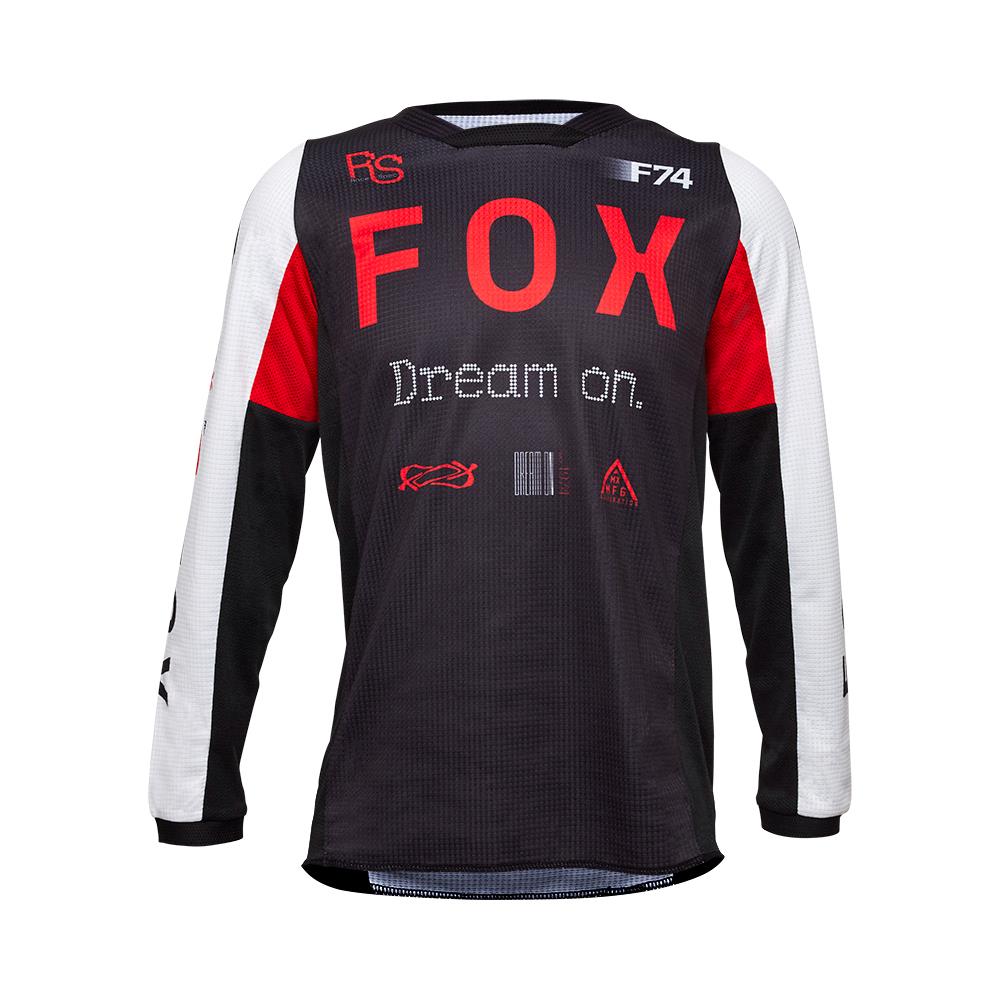 Fox 180 Race Spec Motocross Jersey Youth Flo Red
