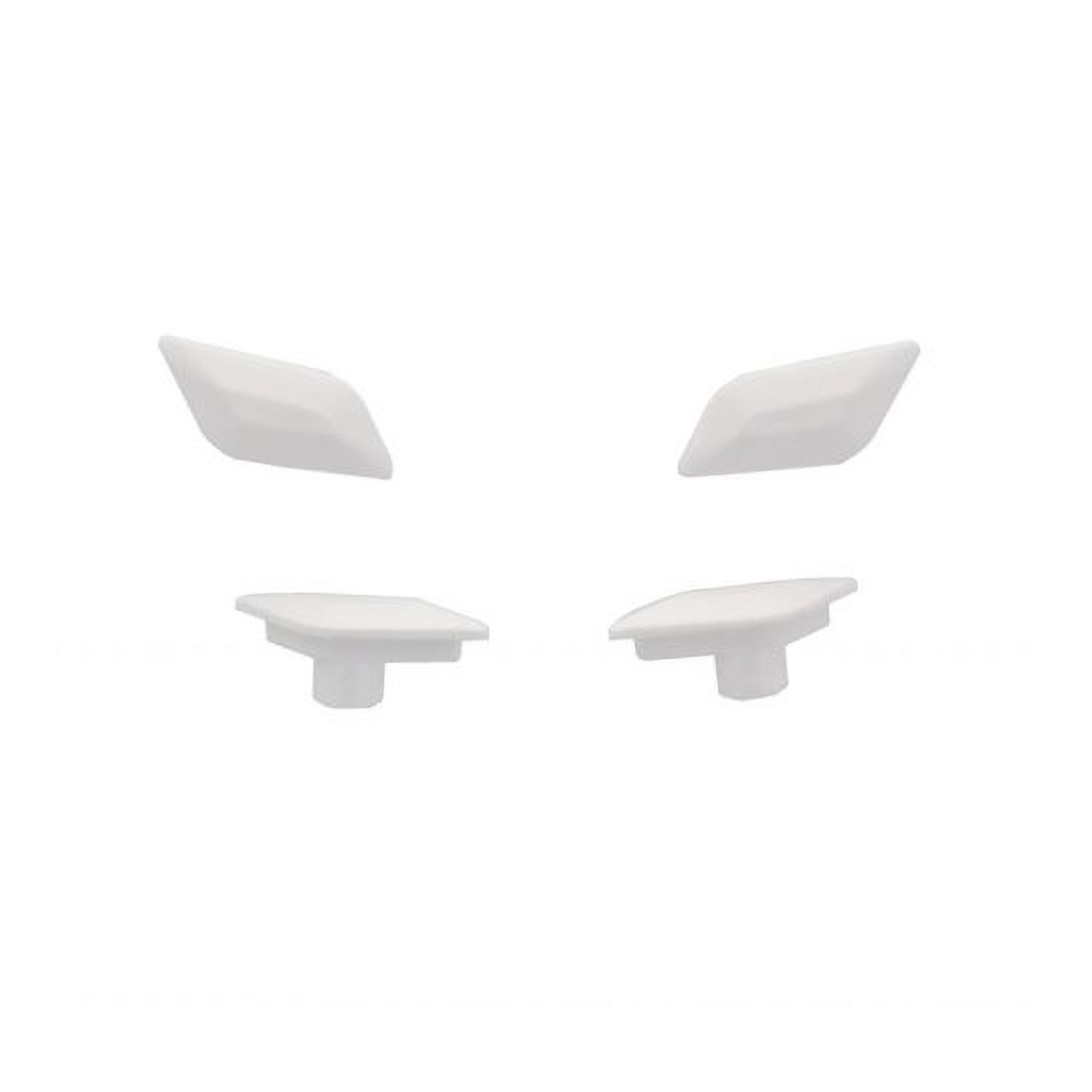 BARKBUSTERS HANDGUARD SABRE PLUG SET - WHT - Image 1