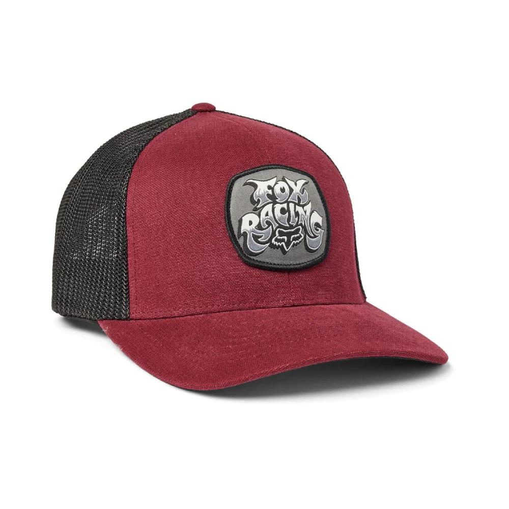Fox Colel Flexfit Cap Dark Maroon