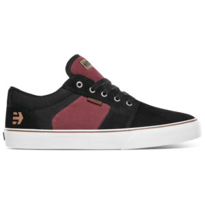 Etnies Barge LS Shoes Black/Red/Beige - Image 1