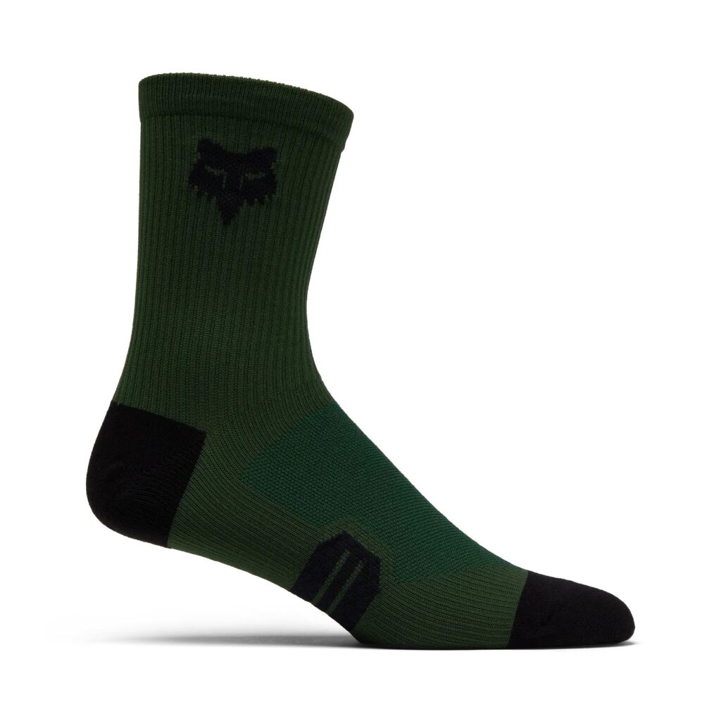 Fox 6" Ranger Sock Ivy Green