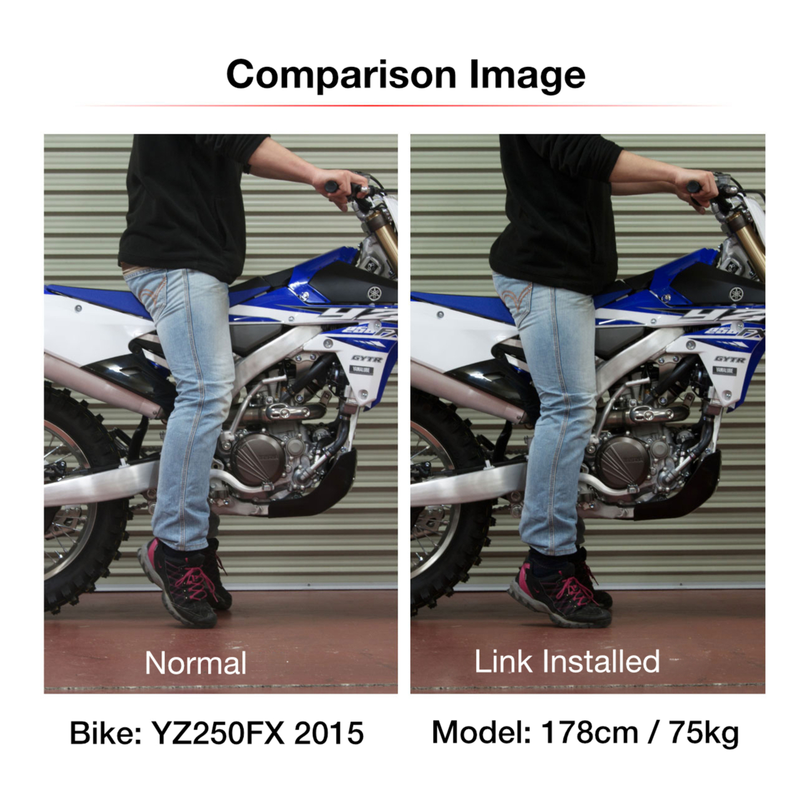 Zeta RSL-LowDown -30mm YZ250F'14-, 450F '10-, WR250F '15-, 450F - Image 5