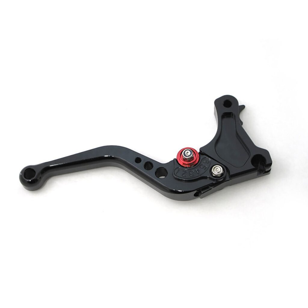 WHITES LEVER BLADE CLUTCH ADJ. ROAD BMW BLK - Short Blade