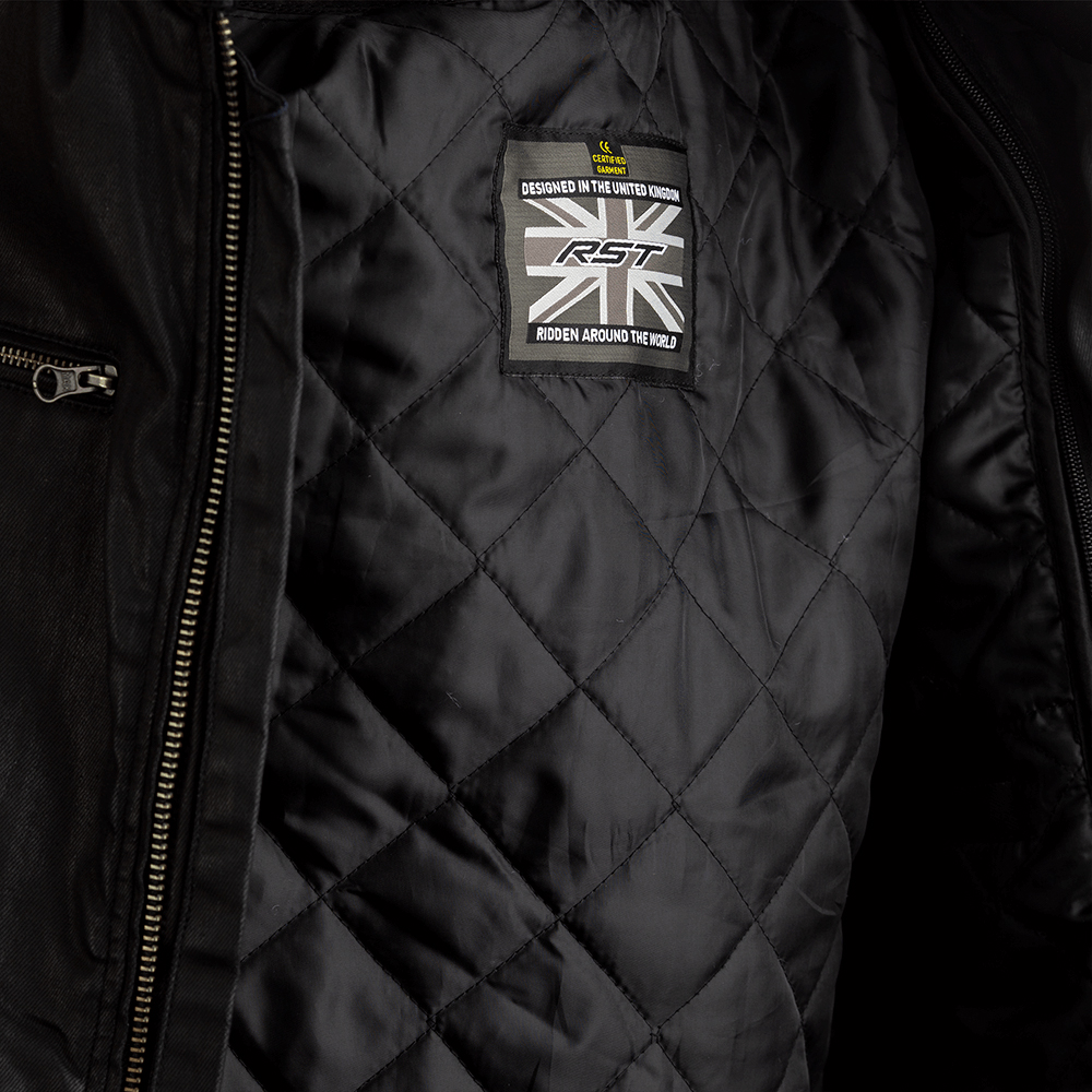 RST Brixton Wax CE Textile Jacket Ladies Black