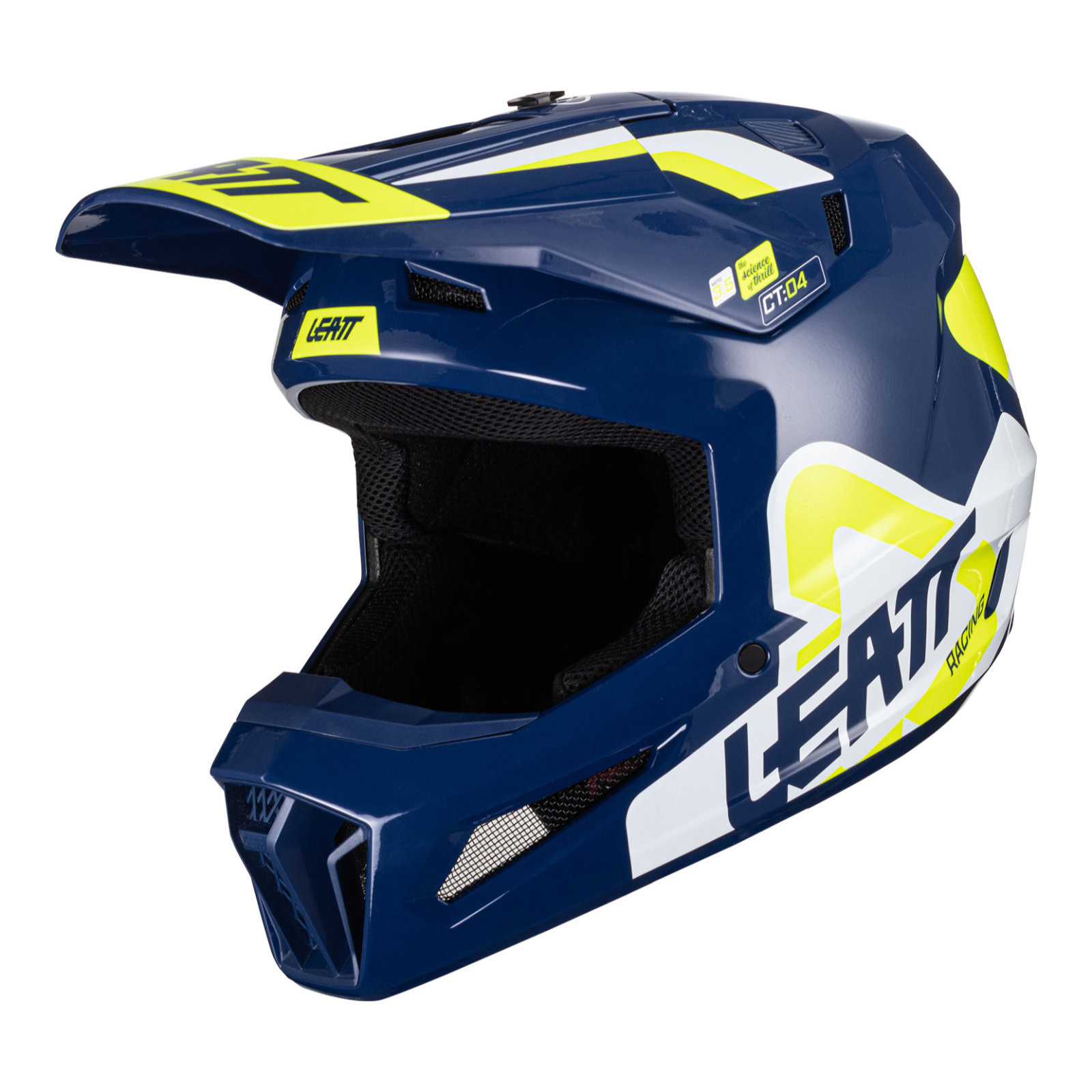 Leatt Moto Helmet Kit 3.5 Blue - Image 2