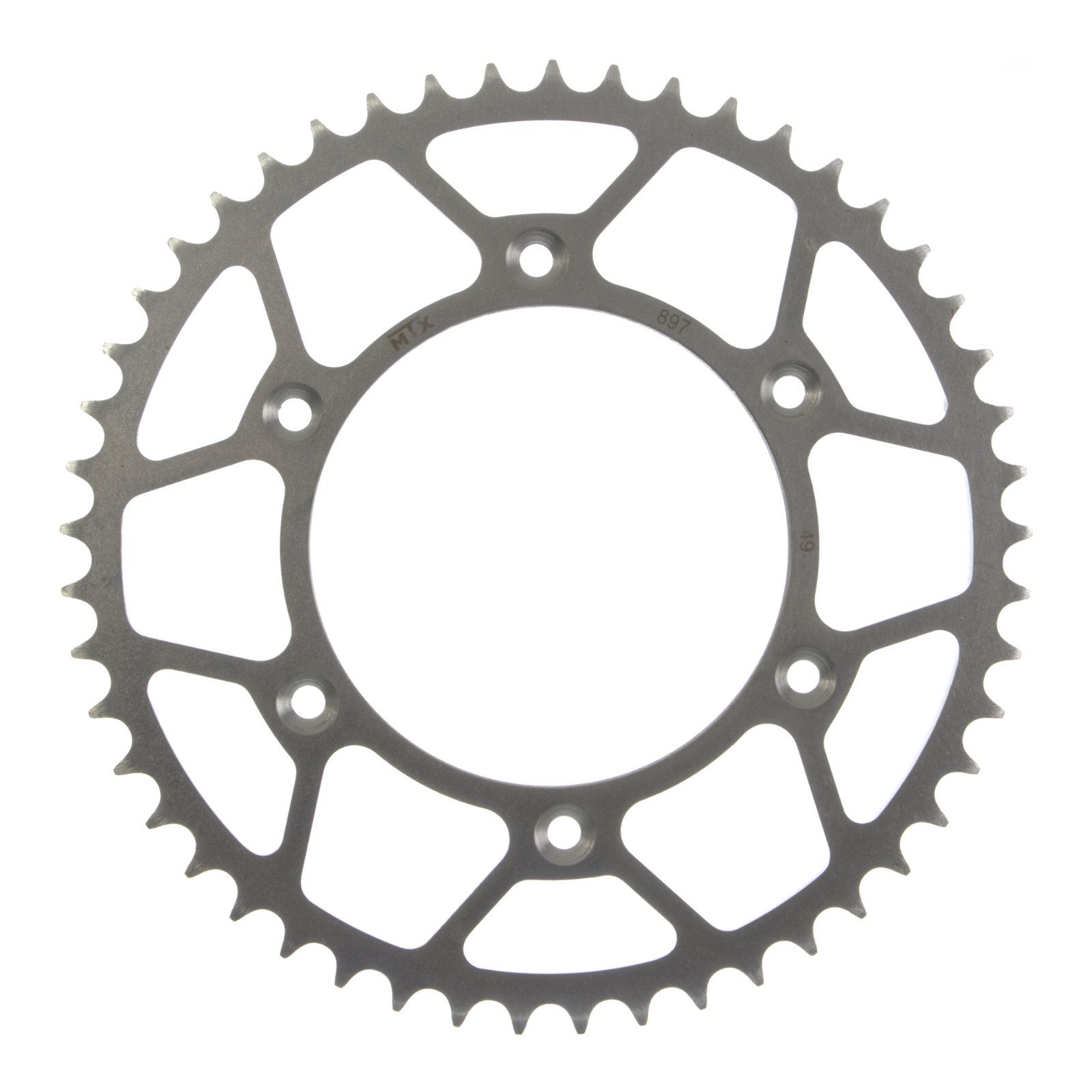 SPKT REAR MTX HORNET LIGHTWEIGHT STEEL 897 49T #520 - Image 1