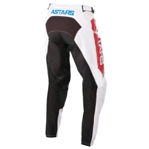 Alpinestars Racer Squad Motocross Pants White/Red/Turquoise - Image 2