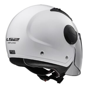 Flip Front Helmet LS2 OF562 Airflow White - Image 3