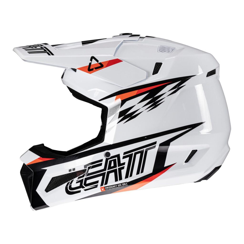Leatt 3.5 Motocross Helmet Kit - White