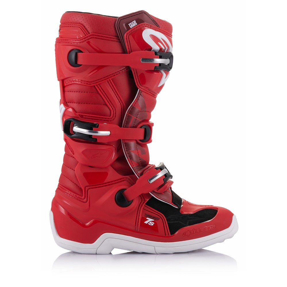 Alpinestars Tech-7S Red Motocross Boots
