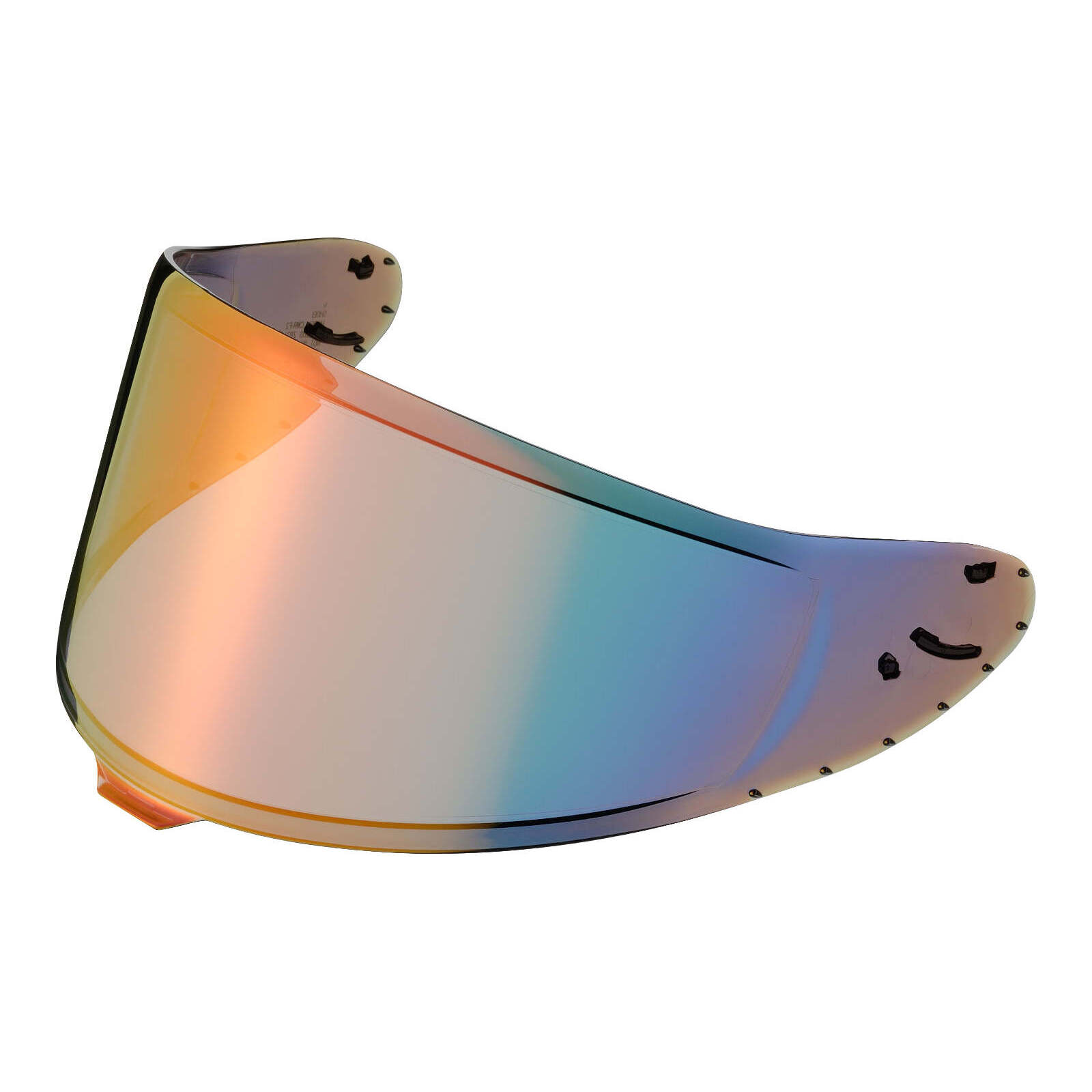 Shoei Visor NXR2 X-SPR Pro CWR-F2 Spectra Orange Flat with Pin - Image 1