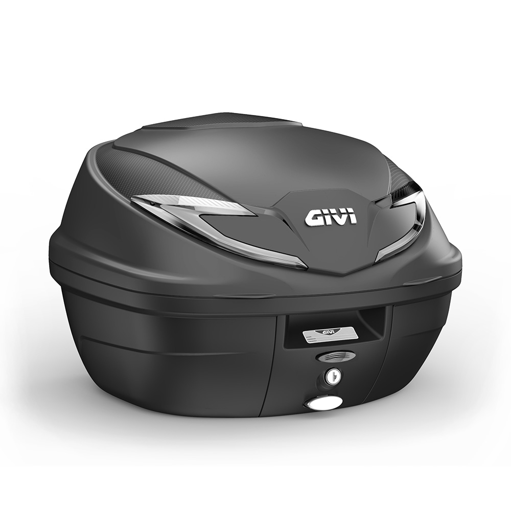 MONOLOCK TOP BOX 36LT BLACK TECH REFLECTORS
