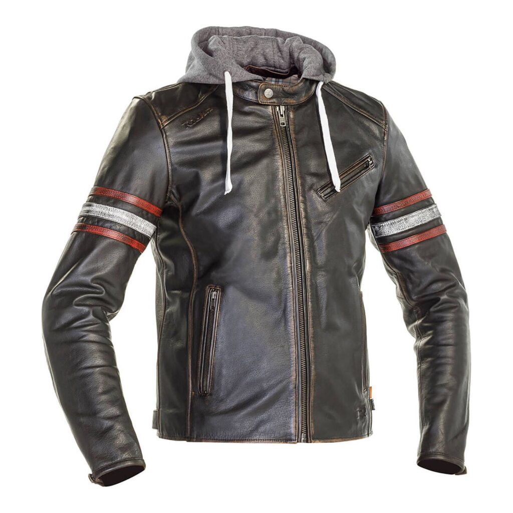 Road Jacket Richa Toulon 2 Leather Black/Red Larger
