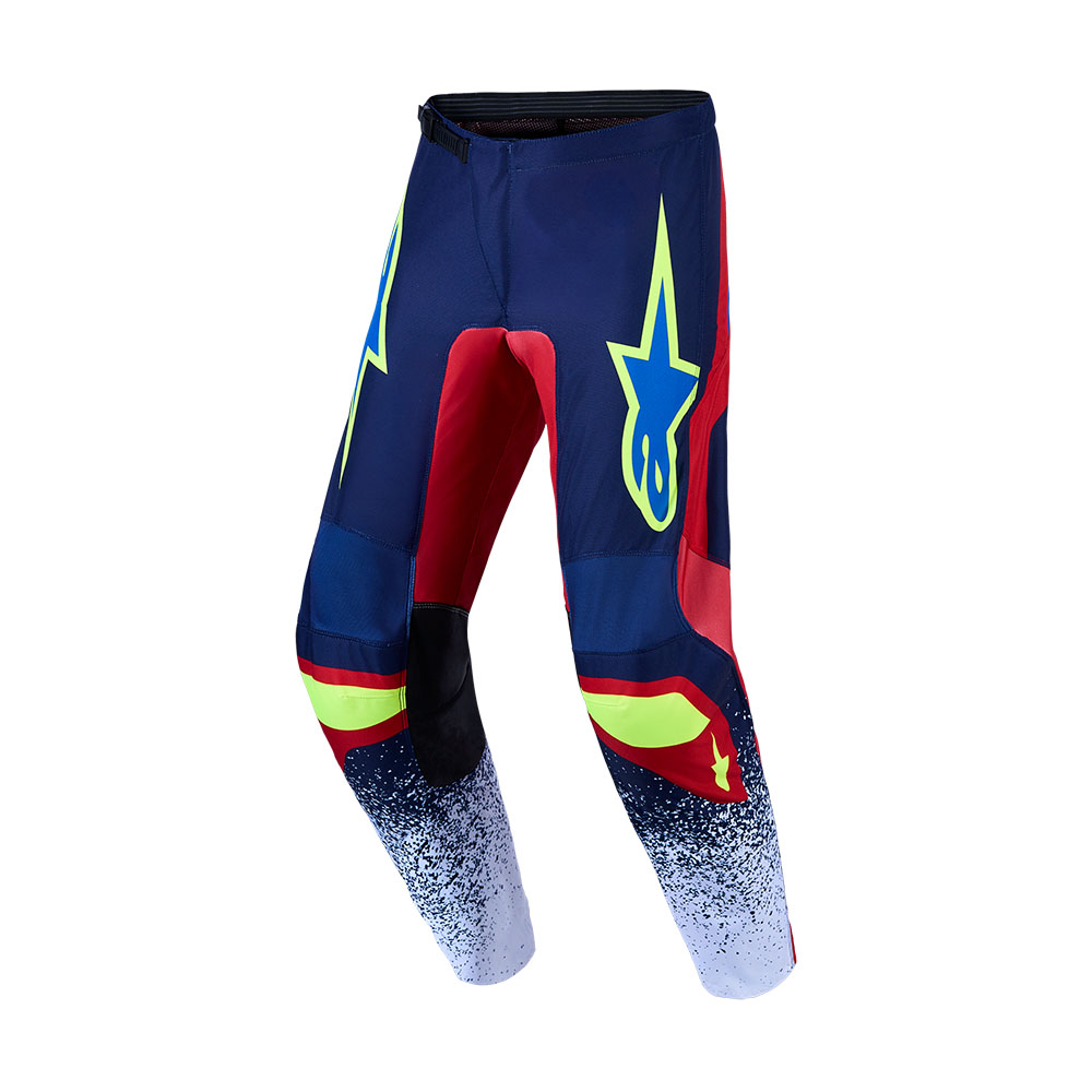 Fluid Drag Pants Blue/Navy/Fire Red/White 28 - Image 1