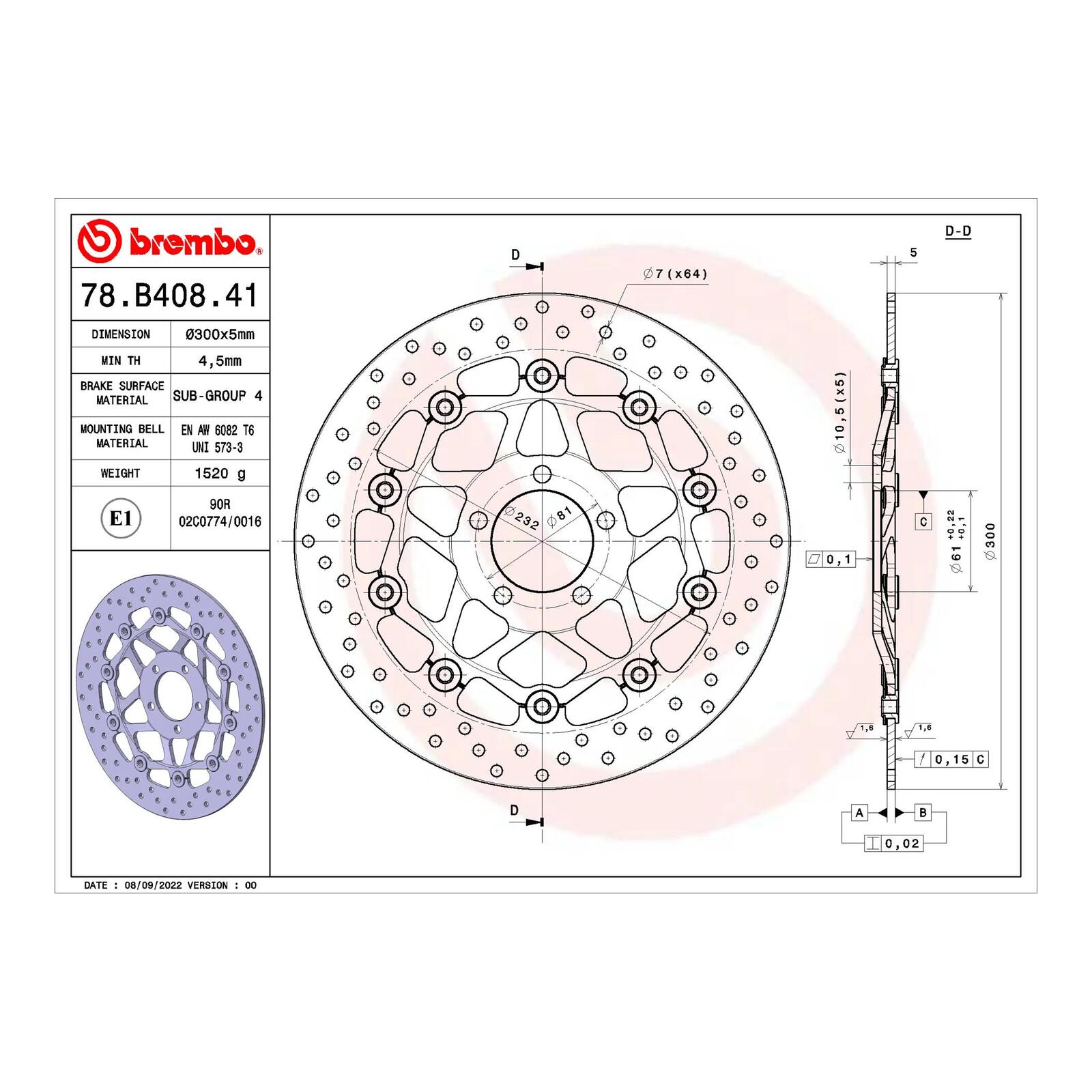 Brembo Brake Disc - Image 2