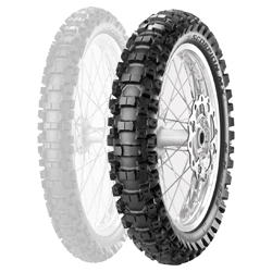 Rear Motocross Tyre Pirelli Extra X 100/100x-18