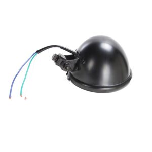 WHITES HEADLIGHT BATES 5 3/4 BTM MNT H4 60/55w BLK - Image 3