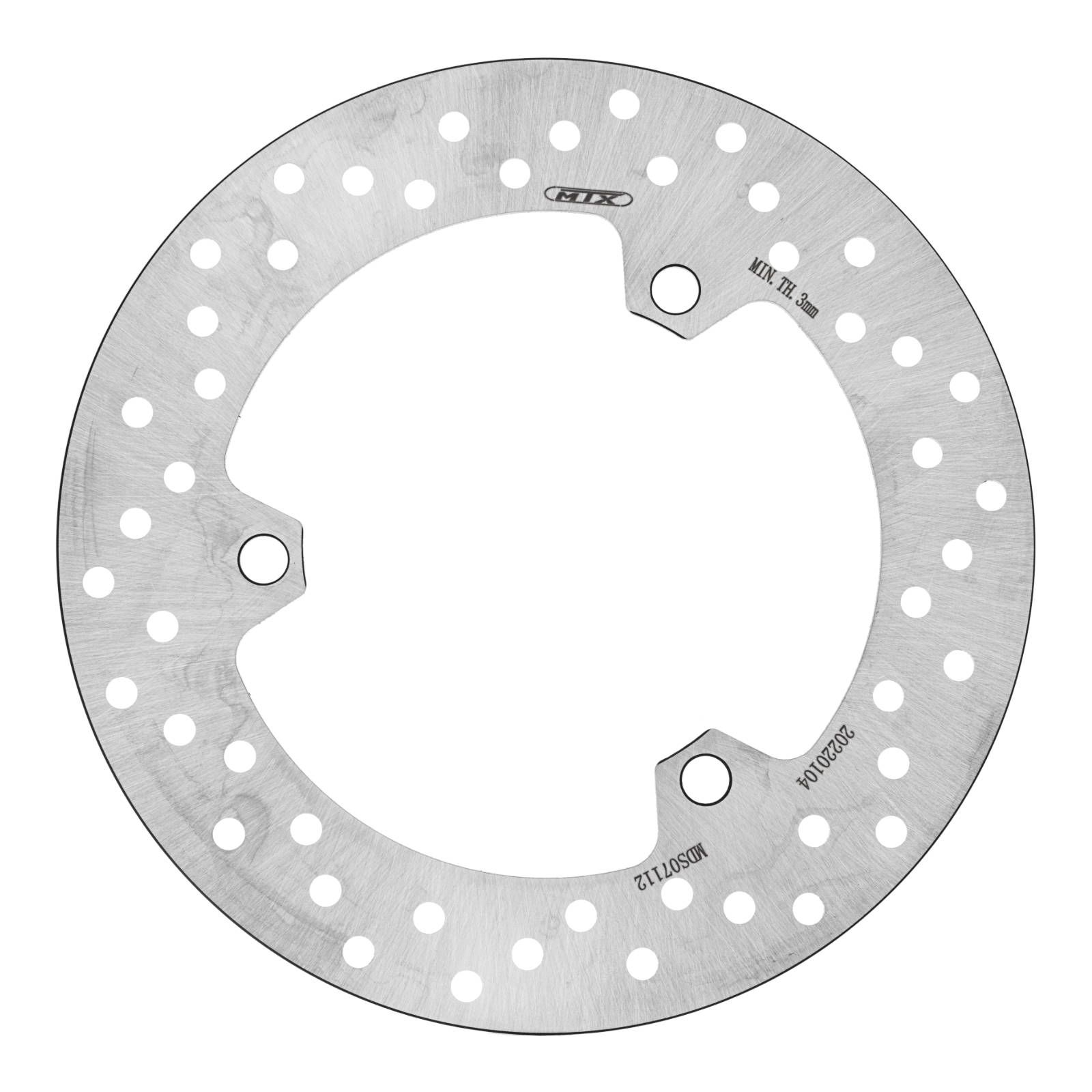 MTX BRAKE DISC SOLID TYPE - FRONT - Image 1
