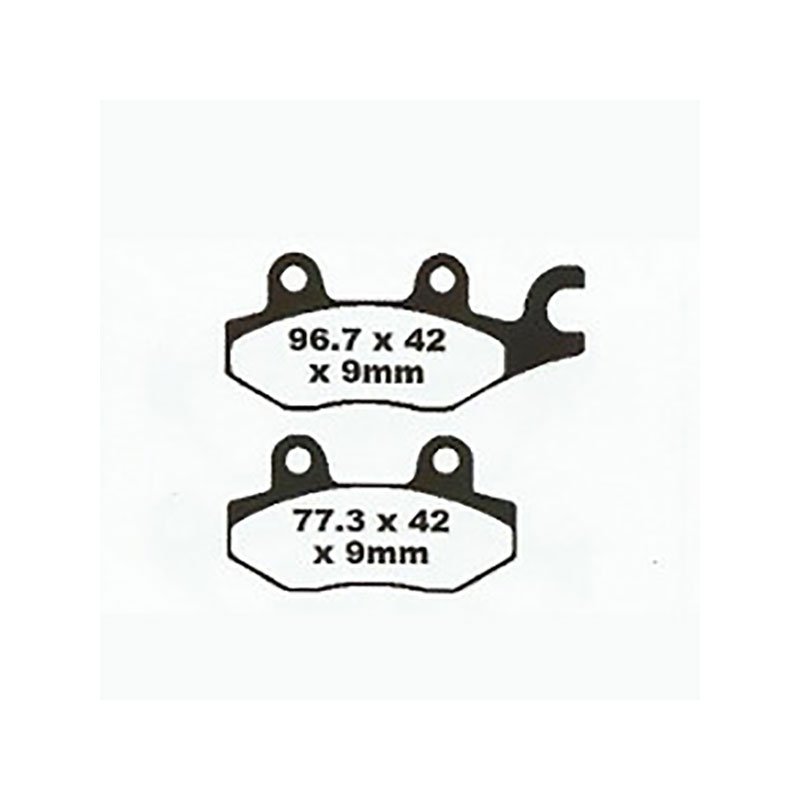 PREMIER BRAKE PADS HI-PERF SINT Burg 400 FR RH EX300 FR/RR