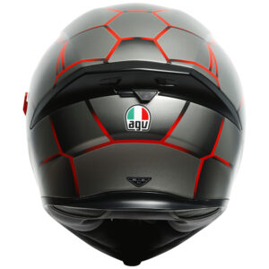 AGV K5 S Road Helmet Vulcanum Red - Image 5