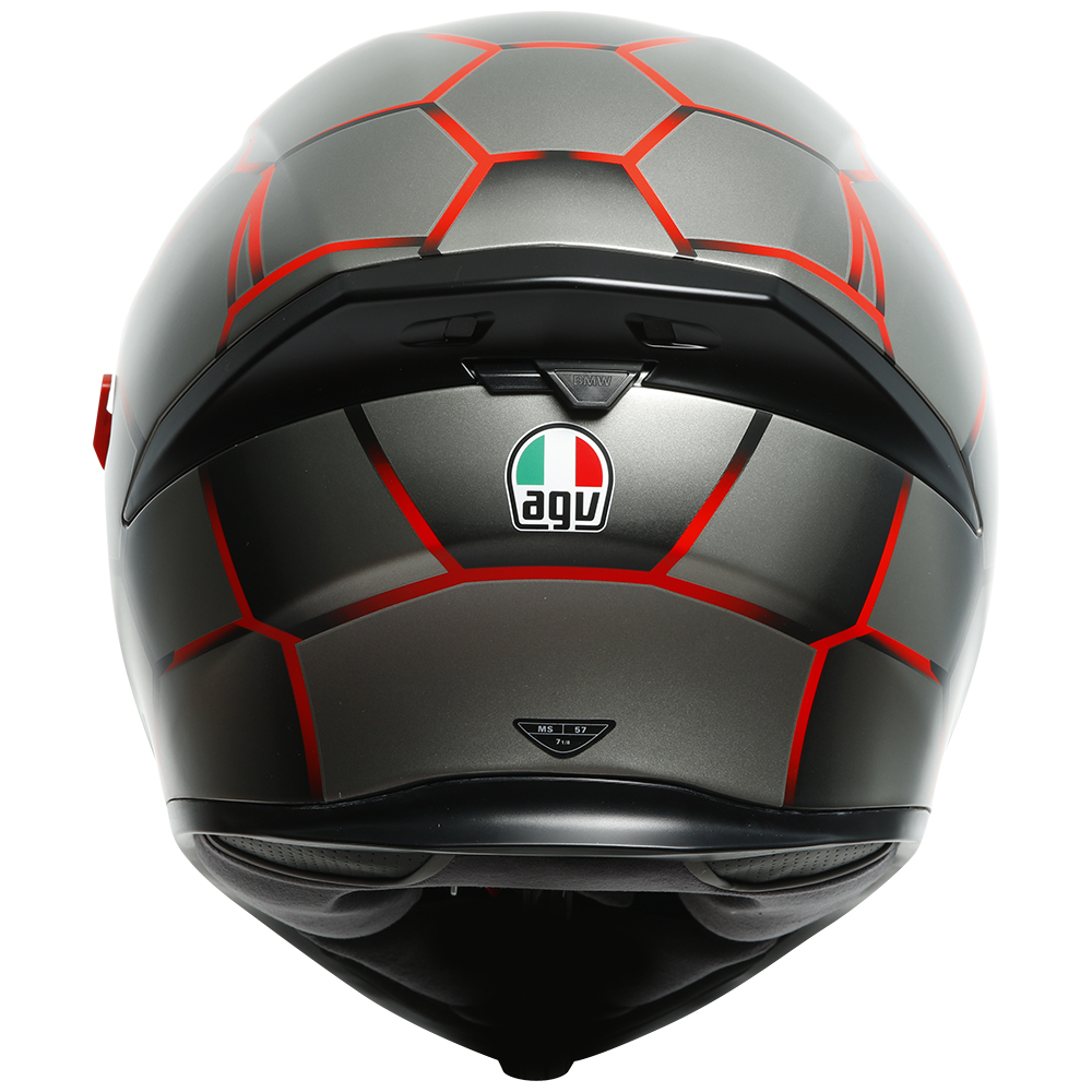 AGV K5 S Road Helmet Vulcanum Red