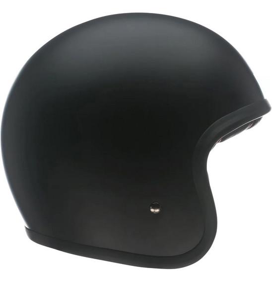 Bell CUSTOM 500 Open Face Helmet Matte Black (NO Studs)