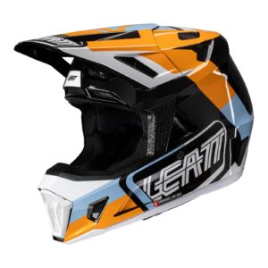 Leatt 7.5 Motocross Helmet Kit - Orange - Image 2