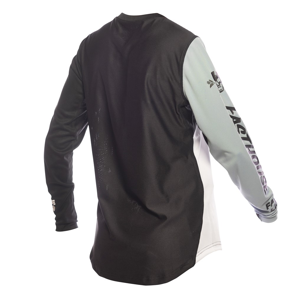 Fasthouse Womens Elrod Evoke Motocross Jersey Skyline/White