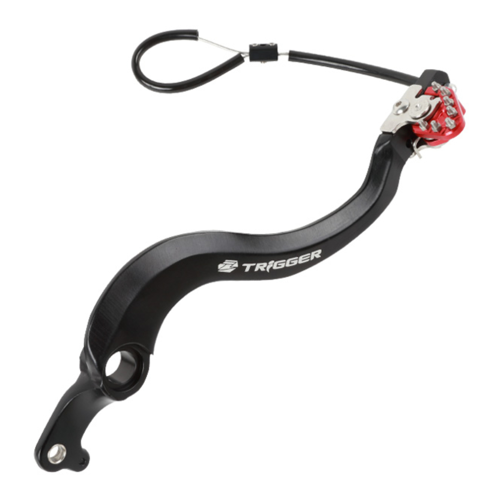 Zeta Trigger Brake Pedal CRF250/450R Red - Image 1