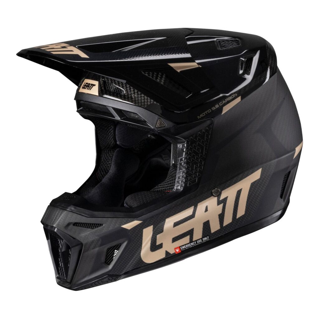Leatt 9.5 Motocross Helmet Kit Carbon