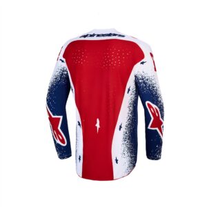 Alpinestars Techstar Limited Edition Unity Jersey Red/White/Blue - Image 2