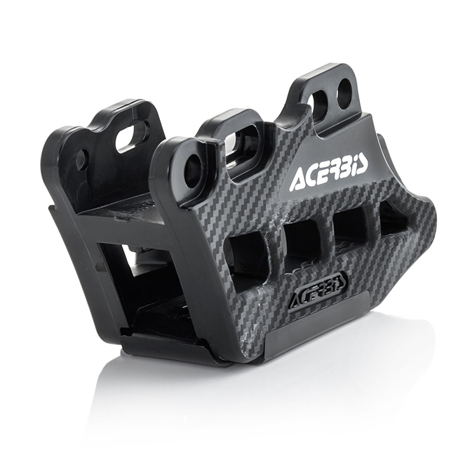 2pc Chain guide RMZ250/450 Black Acerbis 2.0 []