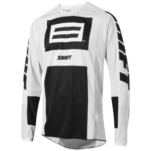 Motocross Jersey Whit3 Label Archival Black/White - Image 2