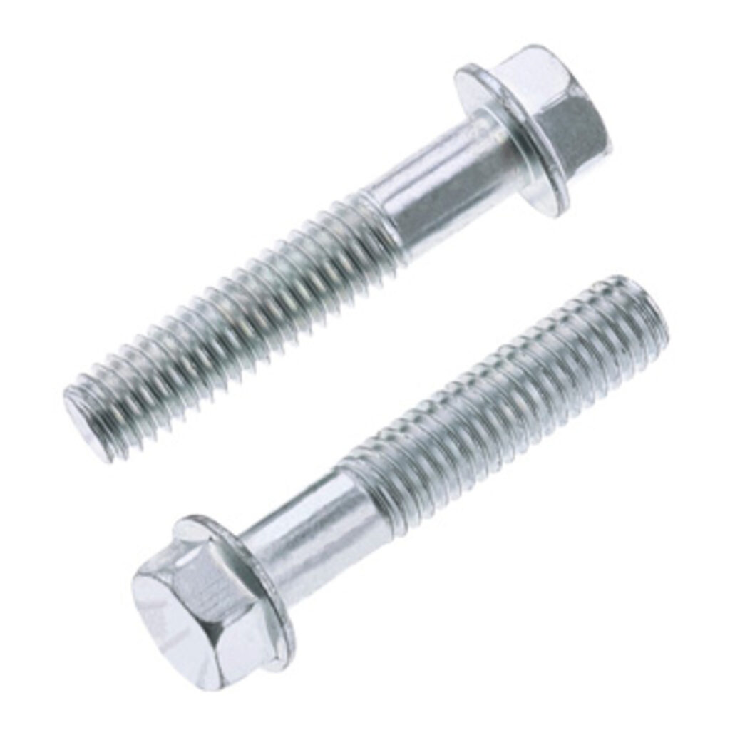 Bolt Hex Flange Bolts 6 x 30 mm (Pack of 10)