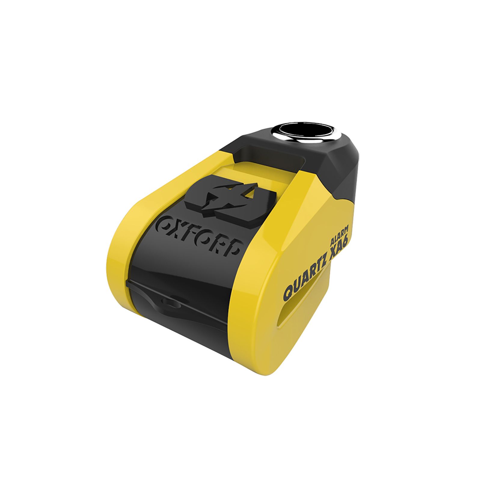 Oxford Quartz XA6 Alarm Disc Lock Yellow - Image 1