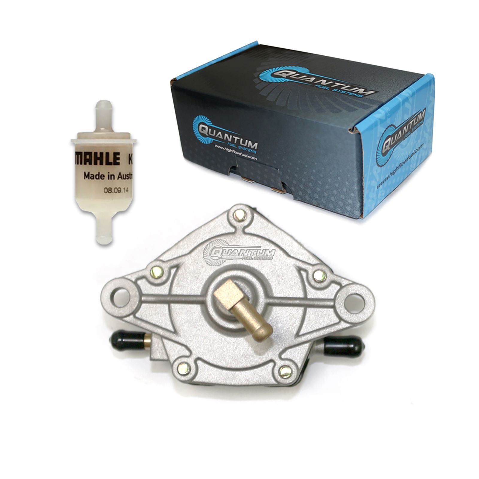 QUANTUM FRAME-MOUNTED MECHANICAL  FUEL PUMP W/ FILTER - Image 1