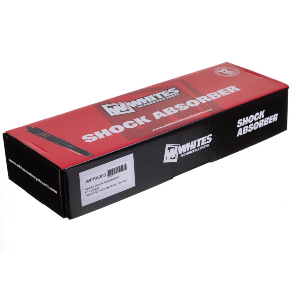WHITES SHOCK ABSORBER HON TRX420 TE/TM/FE/FM REAR - 1PC REQ.
