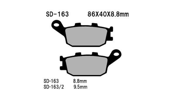Vesrah disc pads SD163 VD163JL AX35174 [A]